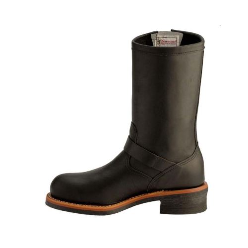 ENGINEER BOOTS - STEEL TOE-BLACK | CHIPPEWA - Click Image to Close