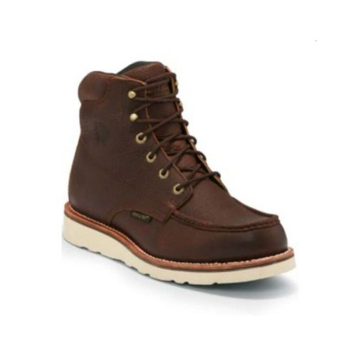 MEN'S EDGE WALKER WATERPROOF WORK BOOTS - SOFT TOE-BROWN | CHIPPEWA - Click Image to Close