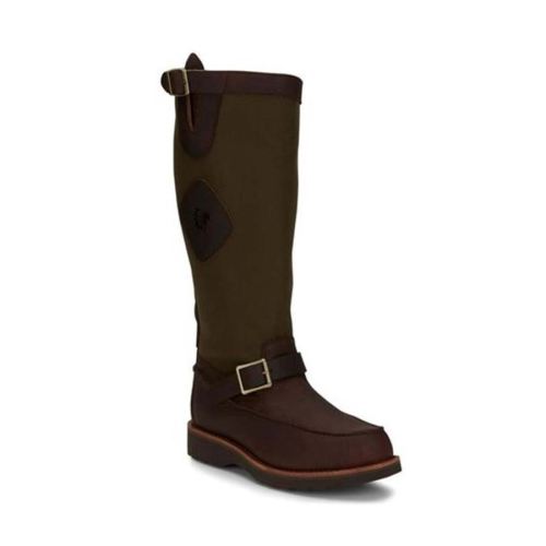 MEN'S CUTTER WESTERN WORK BOOTS - SOFT TOE-BROWN | CHIPPEWA - Click Image to Close