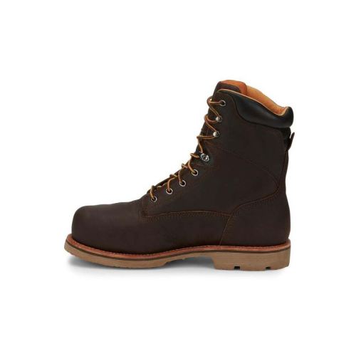 MEN'S SERIOUS PLUS WATERPROOF WORK BOOTS - COMPOSITE TOE-BROWN | CHIPPEWA