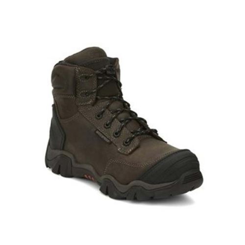 MEN'S CROSS TERRAIN WATERPROOF WORK BOOTS - NANO COMPOSITE TOE-GREY | CHIPPEWA