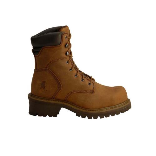 MEN'S STEEL TOE LOGGER WORK BOOTS-BARK | CHIPPEWA