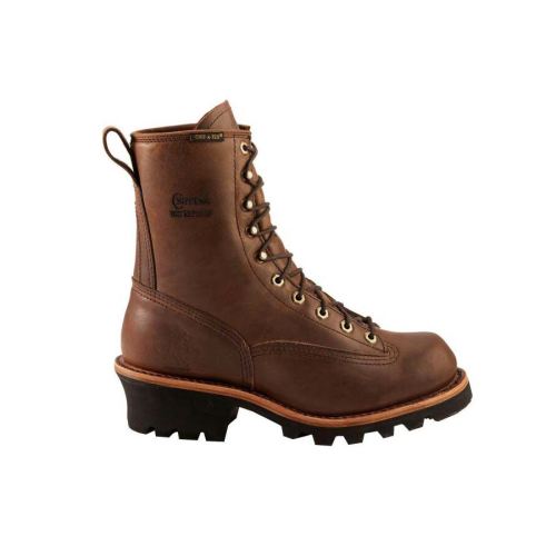 MEN'S STEEL TOE 8" LOGGER WORK BOOTS-BAY APACHE | CHIPPEWA