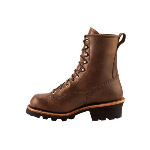 MEN'S STEEL TOE INSULATED LOGGER WORK BOOTS-BAY APACHE | CHIPPEWA